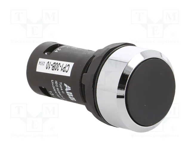 ABB CP1-30B-10 Interruptor de presión negro 22mm NA