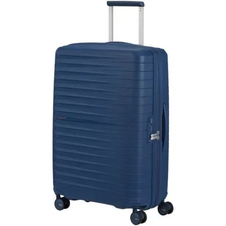 American Tourister Maleta Mediana FastForward Spinner Expansible 68cm Azul Marino 77L American Tourister Maleta Mediana FastForward Spinner Expansible 68cm Azul Marino 77L
