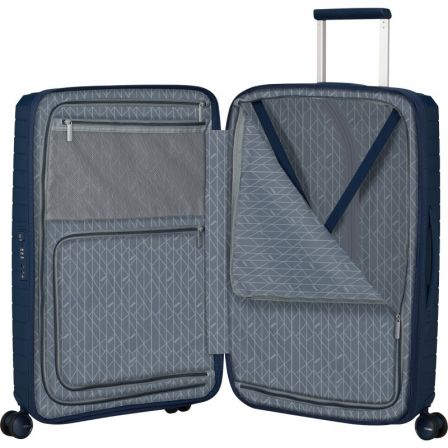 American Tourister Maleta Mediana FastForward Spinner Expansible 68cm Azul Marino 77L American Tourister Maleta Mediana FastForward Spinner Expansible 68cm Azul Marino 77L