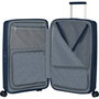 American Tourister Maleta Mediana FastForward Spinner Expansible 68cm Azul Marino 77L