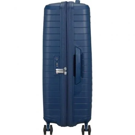 American Tourister Maleta Mediana FastForward Spinner Expansible 68cm Azul Marino 77L American Tourister Maleta Mediana FastForward Spinner Expansible 68cm Azul Marino 77L