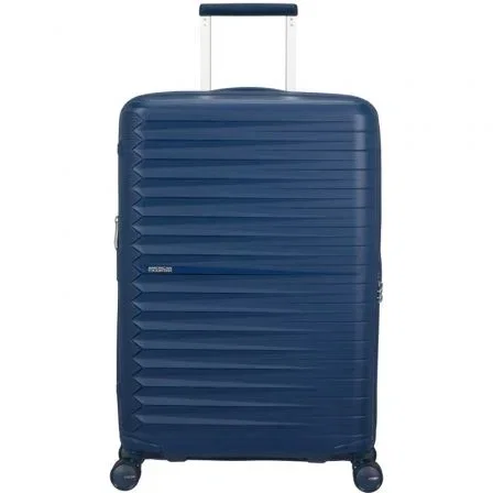 American Tourister Maleta Mediana FastForward Spinner Expansible 68cm Azul Marino 77L American Tourister Maleta Mediana FastForward Spinner Expansible 68cm Azul Marino 77L