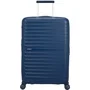 American Tourister Maleta Mediana FastForward Spinner Expansible 68cm Azul Marino 77L