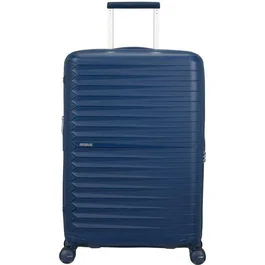 American Tourister Maleta FastForward 68cm Spinner Expansible, 4 Ruedas, Color Azul Marino, Dimensiones 68x46x30cm