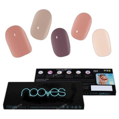 Nooves Láminas de Uñas de Gel Secret Earth Premium Luxe Solid Color