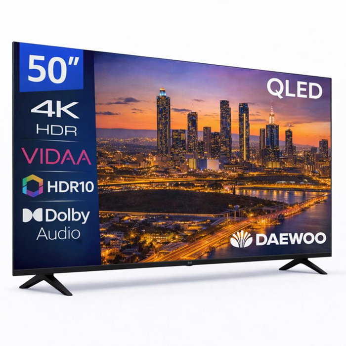 Daewoo 50VB56QV Smart TV QLED 4K UHD de 50 pulgadas Daewoo 50VB56QV Smart TV QLED 4K UHD de 50 pulgadas