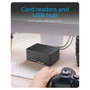 ICY BOX IB-1233CL-CR Docking Station para disco duro y SSD SATA 2.5" / 3.5" con USB 3.2 Gen 1, lector de tarjetas CF/SD y función de clonación