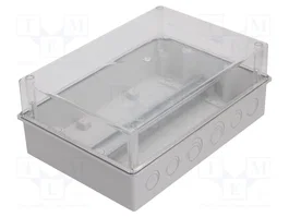 ELEKTRO-PLAST NASIELSK EP-LUX Caja de conexiones IP55 Gris claro