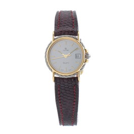 Tetra 114-R-GRNT Reloj Analógico para Mujer con Correa de Piel Roja