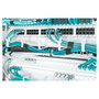Digitus Panel Pasacables para Armario 19" 1U Gris Acero Inoxidable 483mm