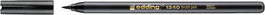 Rotulador Fibra Edding 1340 Brushpen Negro (Set de 10)
