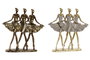 DKD Home Decor Figura de Resina Bailarinas Surtidas 29x9x30,5 cm