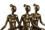 DKD Home Decor Figura de Resina Bailarinas Surtidas 29x9x30,5 cm