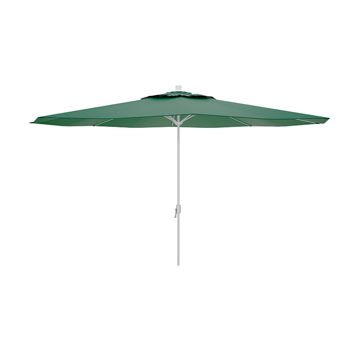 Marbueno Sombrilla Acero 8 Barillas D300 cm Polyester Verde Jardin, Piscina y Terraza 10190