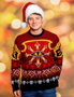 AAA Merchandise Warhammer 40,000 Sudadera navideña Chaos Talla XXL
