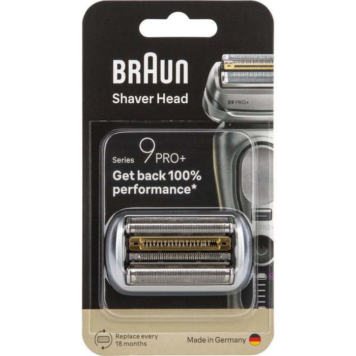Braun Series 9 9660cc +Scherteil PRO+ Afeitadora Eléctrica con SmartCare Centre 6-en-1 y Tecnología Pro-SensoAdapt en Negro/Plata