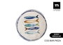 La Mediterranea Plato de Postre Peixe Brillo Ø20 cm (12 Unidades) Ax/sku/B1ED9MQLZ2/ean13/8435476274426