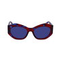 Liu Jo LJ786S-665 Gafas de sol con cristal morado y detalles rojos