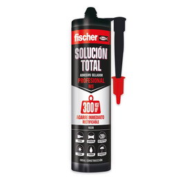 Fischer Adhesivo Sellador Negro Profesional 290 Ml Efecto Y Agarre Express
