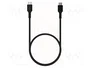 Green Cell KABGC100PF30PB Cable USB C a USB C Negro