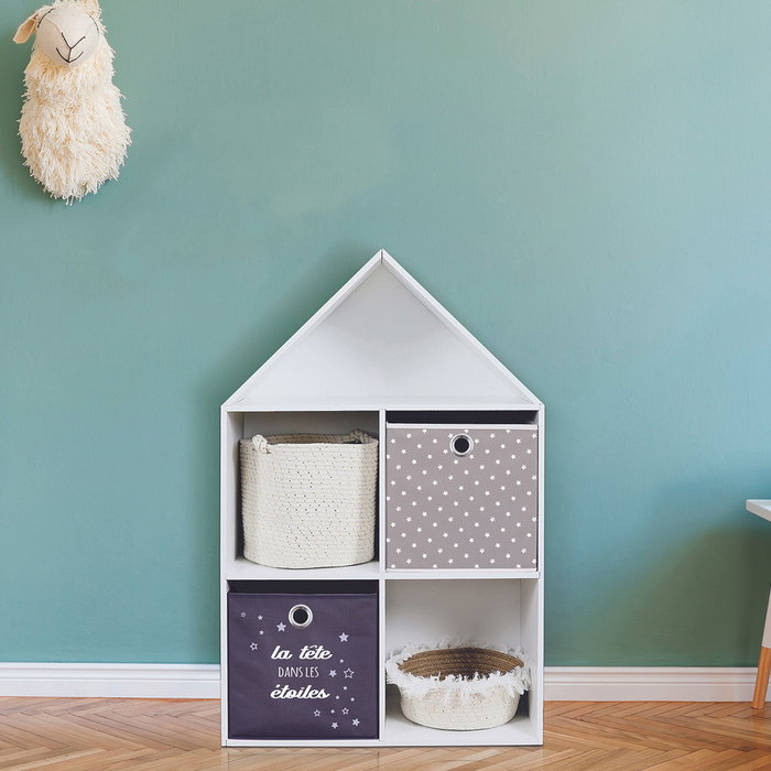 Home Deco Kids Cesta Orden 30x30 cm Polipropileno