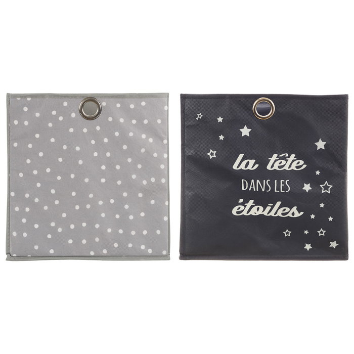 Home Deco Kids Cesta Orden 30x30 cm Polipropileno