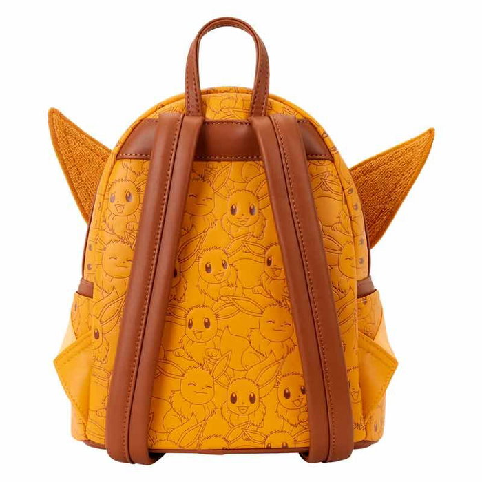 Loungefly Mochila Eevee Pokemon 22,86x11,43x26,67cm
