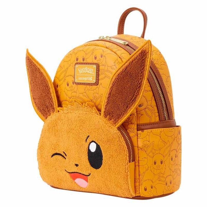 Loungefly Mochila Eevee Pokemon 22,86x11,43x26,67cm