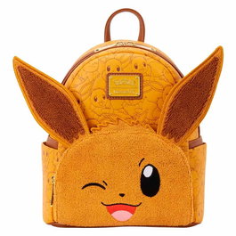 Loungefly Mochila Eevee Pokemon 22,86x11,43x26,67cm