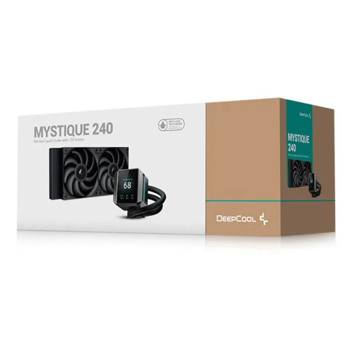 Deepcool MYSTIC 240 (Negro) Refrigeración por agua AIO DEE1712365448706 Deepcool MYSTIC 240 (Negro) Refrigeración por agua AIO DEE1712365448706