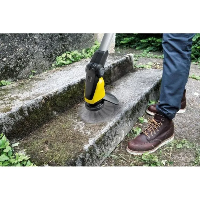 Karcher Eliminador de Malezas a Batería WRE 18-55 (con Batería Extraíble 18V / 2.5 Ah + Cargador Estándar)