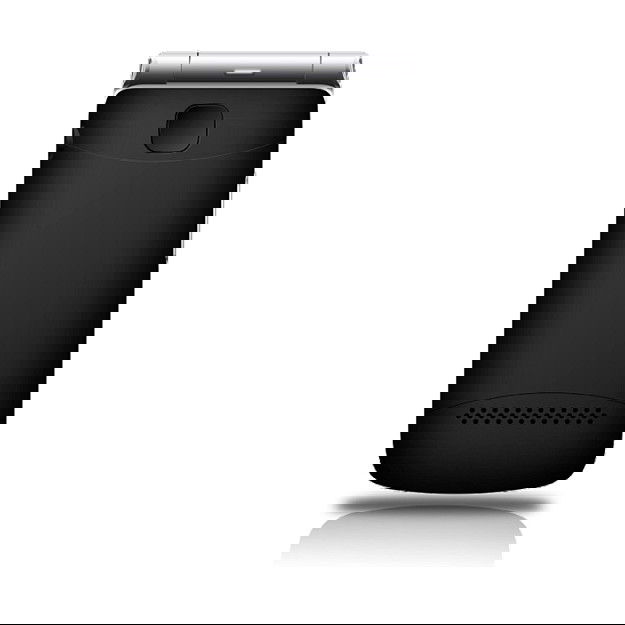 Beafon SL495 LTE Teléfono Básico con Concha, Pantalla de 2.4", Cámara 1.3 MP, 4G, Negro y Plata - 1050 mAh