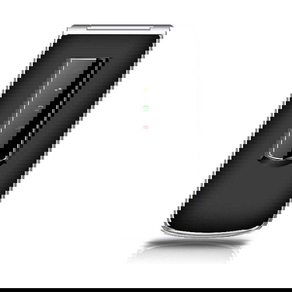 Beafon SL495 LTE Teléfono Básico con Concha, Pantalla de 2.4", Cámara 1.3 MP, 4G, Negro y Plata - 1050 mAh