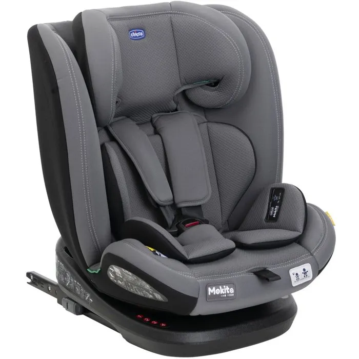 Chicco Silla de coche para bebé Mokita i-Size Estándar Reclinable Gris negro Chicco Silla de coche para bebé Mokita i-Size Estándar Reclinable Gris negro