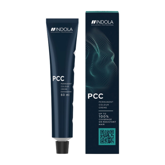 Indola Coloración Permanente PCC 5.6+ Tono Rubio Oscuro Caoba 60 mL Ref. 23