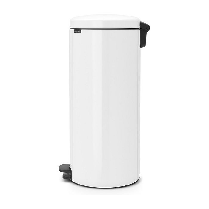 Brabantia Basura de Pedal Newicon 30 Litros Blanco, Cubo con Tapa a Pedal y Sistema de Cierre Suave, Capacidad 30 L, 30 cm de Diámetro, Ideal para Cocina Brabantia Basura de Pedal Newicon 30 Litros Blanco, Cubo con Tapa a Pedal y Sistema de Cierre Suave, Capacidad 30 L, 30 cm de Diámetro, Ideal para Cocina