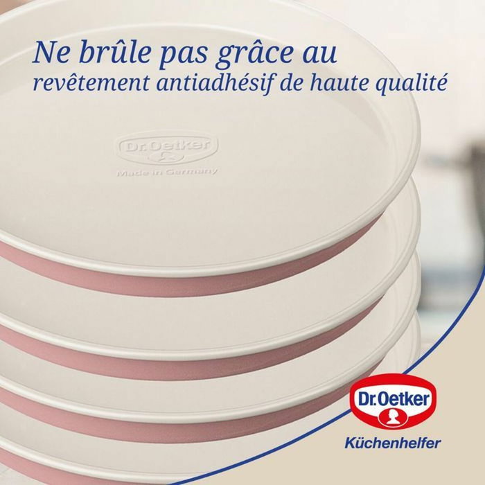 Dr Oetker Juego de 2 moldes retro para tartas de 18 y 20 cm Dr Oetker Juego de 2 moldes retro para tartas de 18 y 20 cm
