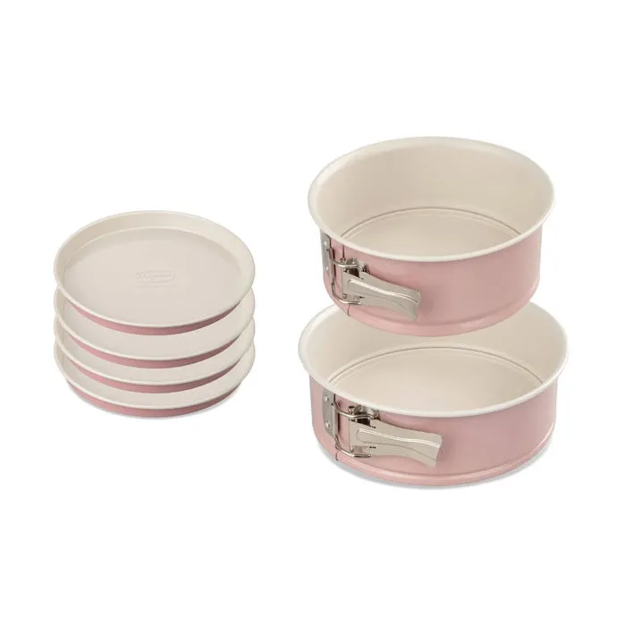 Dr Oetker Juego de 2 Moldes para Tartas y Tartas de Varias Capas - Retro - 18 y 20 cm - FAC1703290489406 Dr Oetker Juego de 2 Moldes para Tartas y Tartas de Varias Capas - Retro - 18 y 20 cm - FAC1703290489406