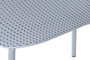 Shenglong - Silla urbana apilable azul celeste, metal y PP, 46 x 79 x 51.5 cm (Paquete de 4 Unidades)