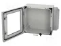 FIBOX ARCA 303021W Carcasa de pared de policarbonato gris