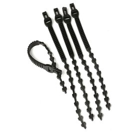 Biotop Ataduras de Caucho para Entutorar Árboles y Arbustos, 60 cm de Longitud, Blíster con 2 Unidades