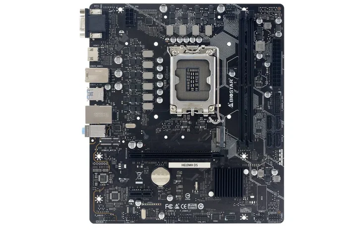 Biostar H610MH D5 Placa Base Intel H610 LGA 1700 micro ATX con Soporte DDR5 para Intel Core 12ª/13ª/14ª Gen, Celeron y Pentium Biostar H610MH D5 Placa Base Intel H610 LGA 1700 micro ATX con Soporte DDR5 para Intel Core 12ª/13ª/14ª Gen, Celeron y Pentium