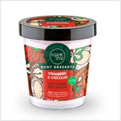 ORGANIC SHOP Mousse Corporal Hidratante Fresa-Chocolate 450 ml ORGANIC SHOP Mousse Corporal Hidratante Fresa-Chocolate 450 ml