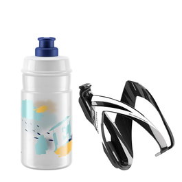 Elite Kit Portabidón CEO y Bidón Jet 350ml - Ideal Bicis Pequeñas y MTB