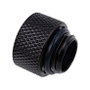 Alphacool Eiszapfen Adapter gerade G1/4 Zoll AG auf G1/4 Zoll IG - schwarz