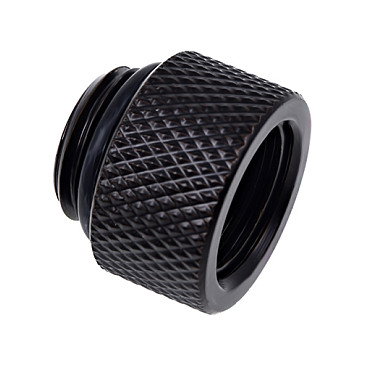 Alphacool Eiszapfen Adapter gerade G1/4 Zoll AG auf G1/4 Zoll IG - schwarz Alphacool Eiszapfen Adapter gerade G1/4 Zoll AG auf G1/4 Zoll IG - schwarz