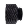 Alphacool Eiszapfen Adapter gerade G1/4 Zoll AG auf G1/4 Zoll IG - schwarz