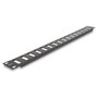 DeLOCK Panel de 19″ para adaptador con conexión de tornillo 16 puertos negro