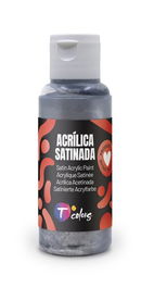Pintura Acrilica Tcolors 80 Ml (Botella) Plata