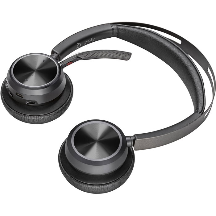 HP Poly Voyager Focus 2 USB-C-C con Base de Carga y Adaptador USB-C/A HP Poly Voyager Focus 2 USB-C-C con Base de Carga y Adaptador USB-C/A